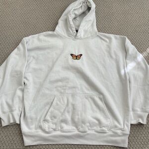 Brandy Melville Cream Hoodie